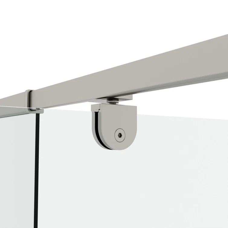 RAY'S RUGS & FLOORING LLC 12RRFR142461LTS 38-42" W x 71" H Pivot Frame Sliding Shower Door with 6mm Tempered Glass