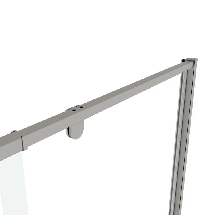 RAY'S RUGS & FLOORING LLC 12RRFR142461LTS 38-42" W x 71" H Pivot Frame Sliding Shower Door with 6mm Tempered Glass