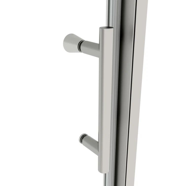 RAY'S RUGS & FLOORING LLC 12RRFR142461LTS 38-42" W x 71" H Pivot Frame Sliding Shower Door with 6mm Tempered Glass
