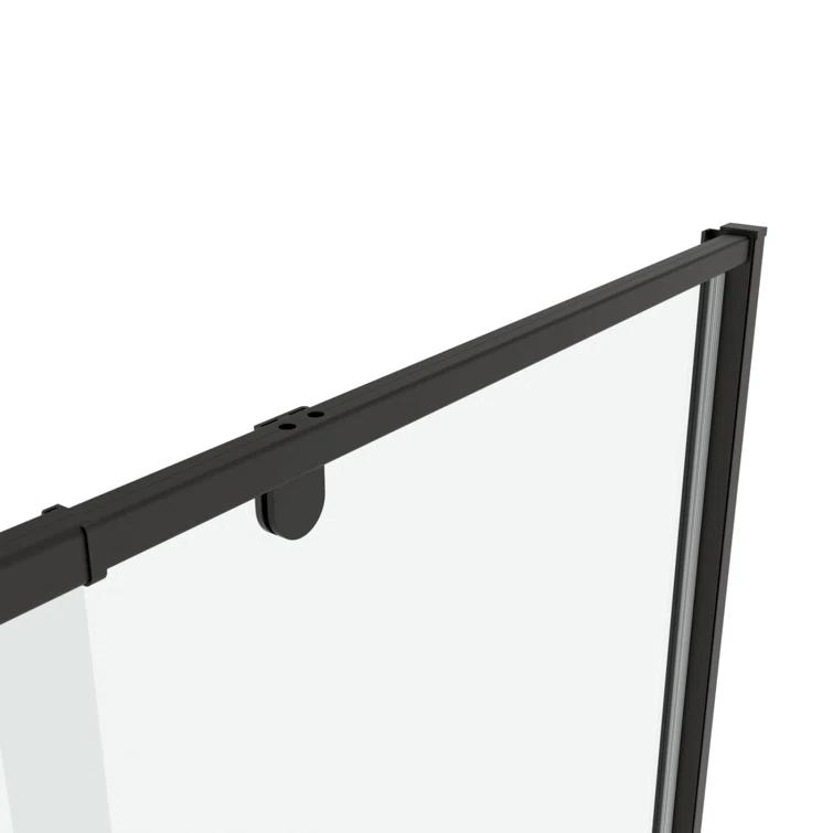 Arch Glass Designs 11DD131873LTS 38-42" W x 71" H Flush Glass Shower Door Reversible Installation