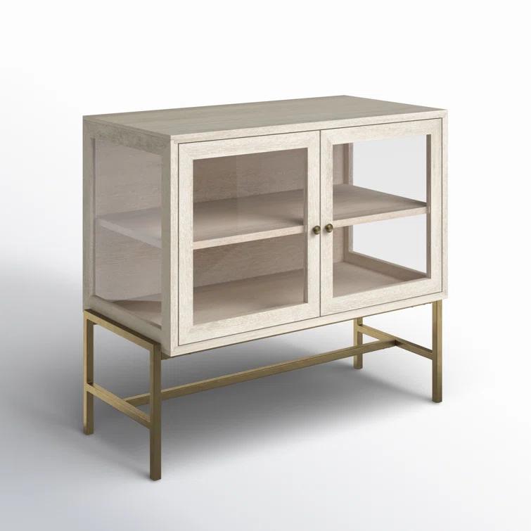 Warner Solid Wood Storage Cabinet
