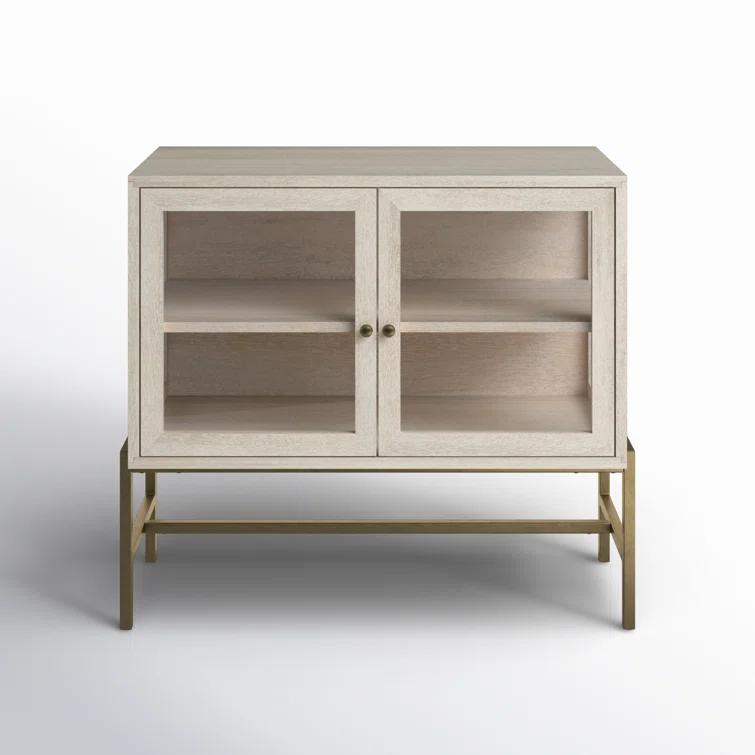 Warner Solid Wood Storage Cabinet