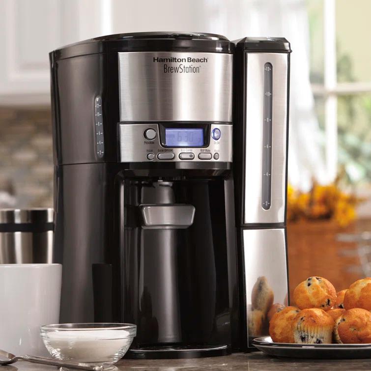 Hamilton Beach® Stainless Steel 12 Cup Dispensing Coffee Maker