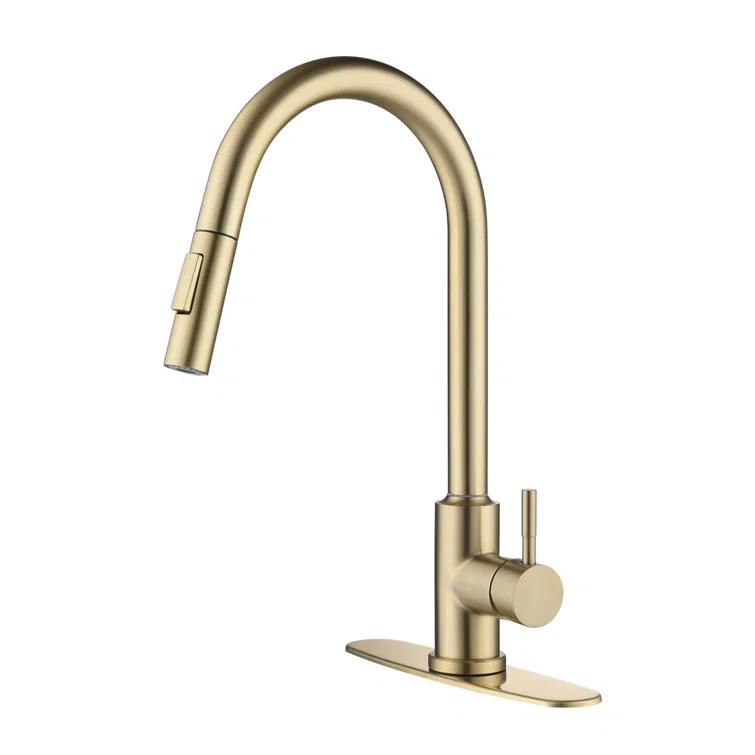 Touch Kitchen Faucet With Pull Down Sprayer