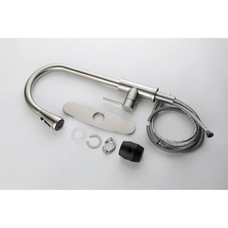 RAY'S RUGS & FLOORING LLC 12RRFR662691LL Single Handle Water Temperature and Flow Control Faucet