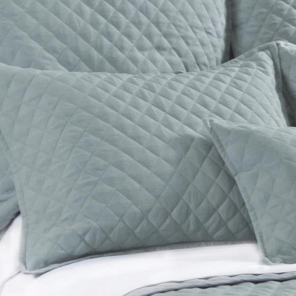Hampton Quilted Sham by Pom Pom at Home - Cream / Standard