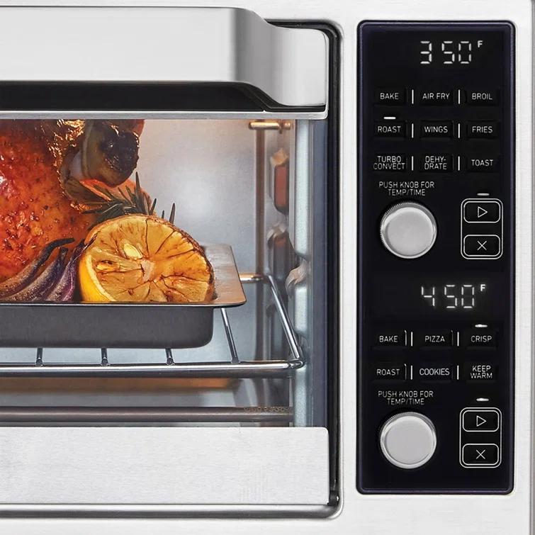Calphalon Calphalon Performance Stainless Steel Dual Oven With Air Fryer in Silver