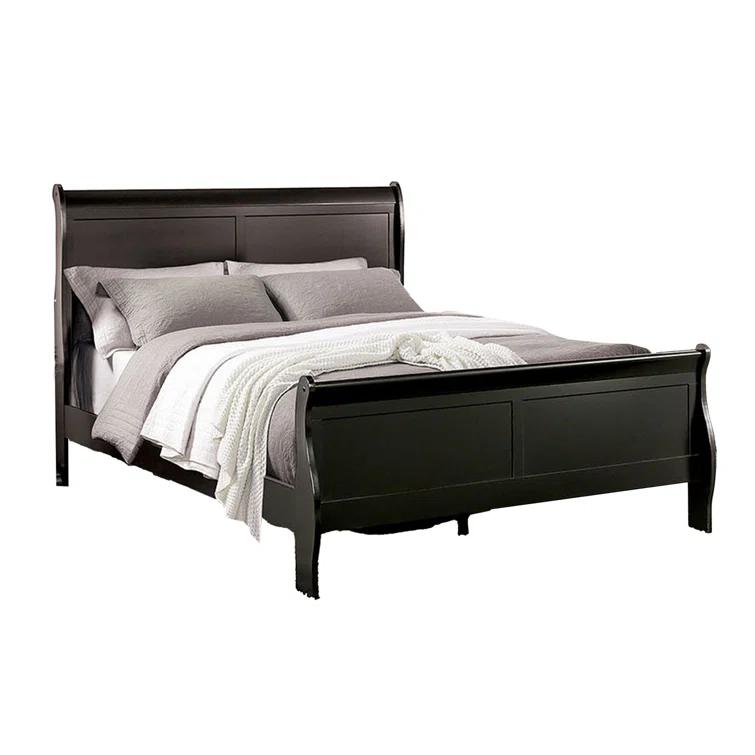 Benjara Ry 3 Piece Full Size Bedroom Set, Sleek Modern Transitional Style,