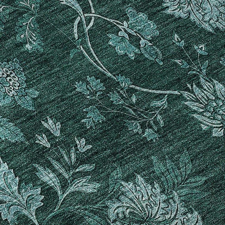 Premium Machine Washable Mayfield Teal Rug