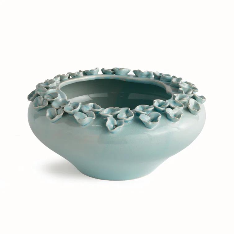 Petite Handmade Clay Decorative Bowl