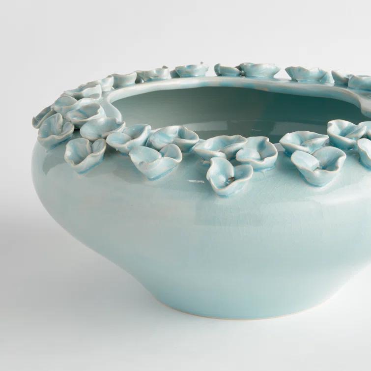 Petite Handmade Clay Decorative Bowl