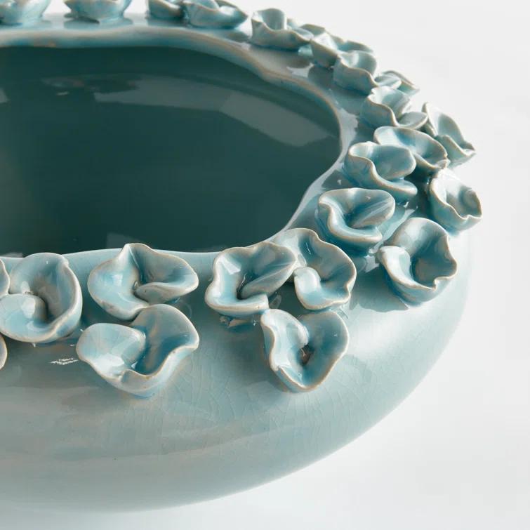 Petite Handmade Clay Decorative Bowl