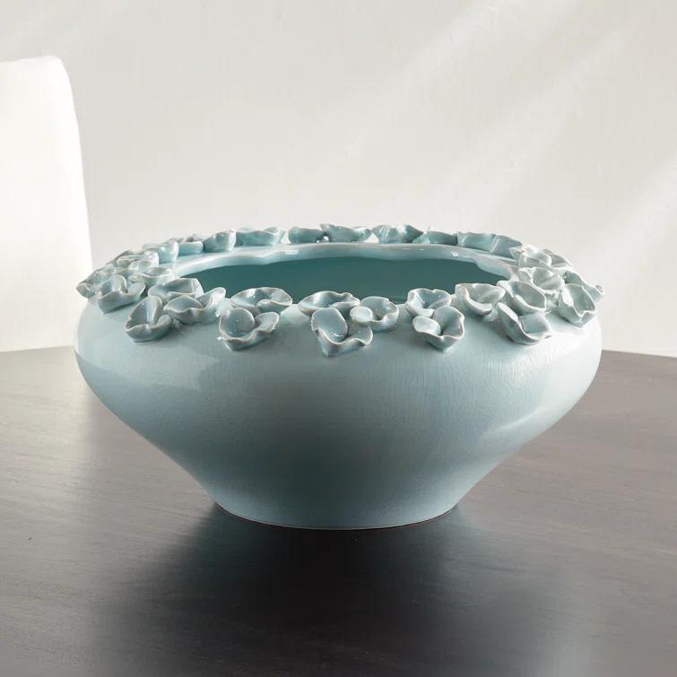 Petite Handmade Clay Decorative Bowl