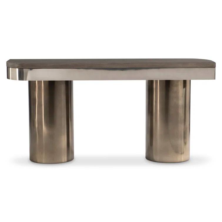 Bernhardt Jacopo 66'' Solid Wood Top Console Table