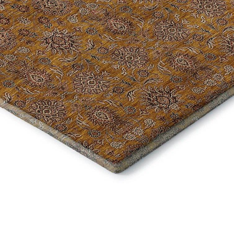 Premium Machine Washable Mayfield Copper Rug
