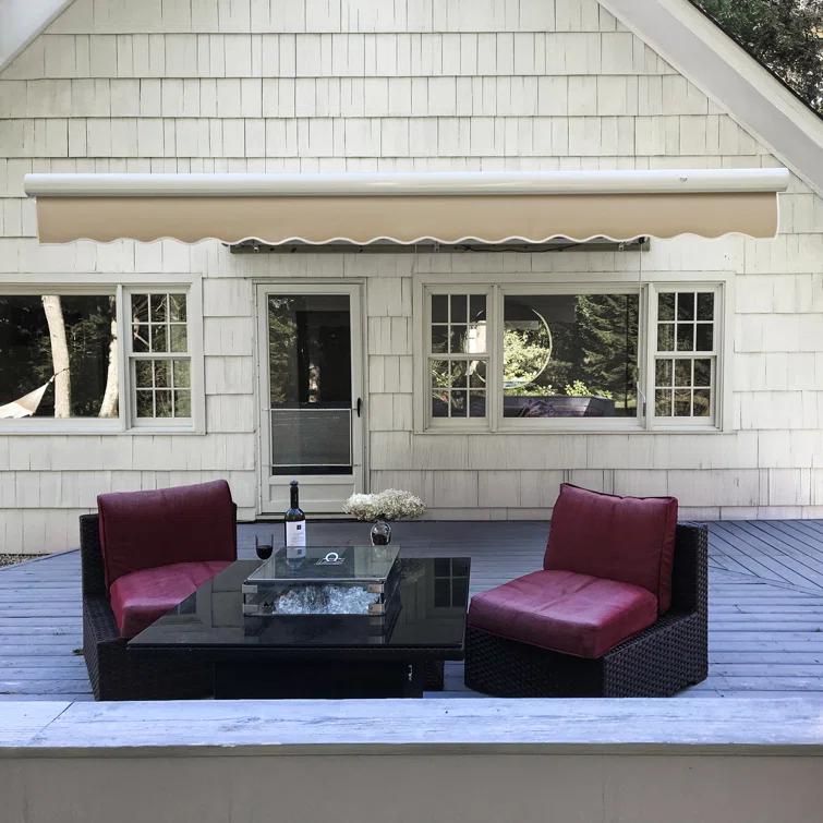 Awntech Key West Patio Retractable Awning with Cassette
