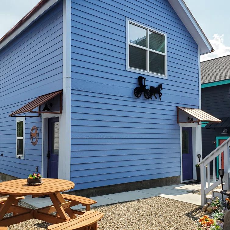 Awntech Awntech Houstonian Standing Seam Metal Fixed Awning