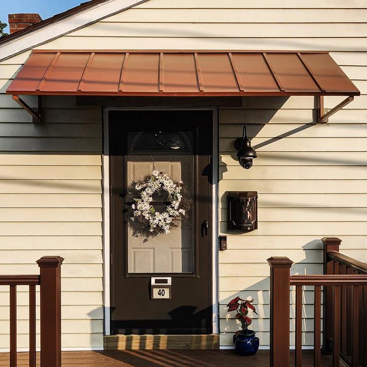Awntech Awntech Houstonian Standing Seam Metal Fixed Awning