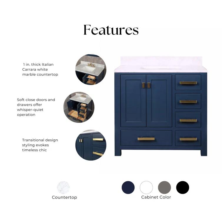 Steve 36'' W Single Vanity