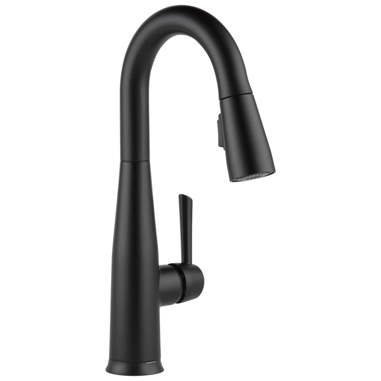 Essa Pull Down Sprayer Bar Faucet, Single Handle Prep Sink Faucet