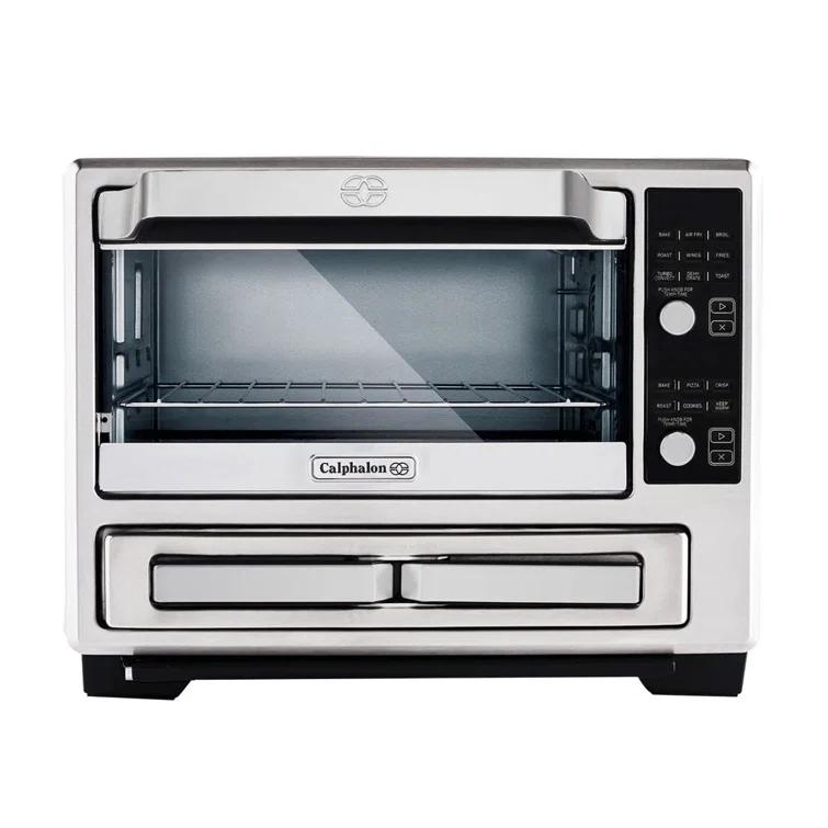Calphalon Calphalon Performance Stainless Steel Dual Oven With Air Fryer in Silver