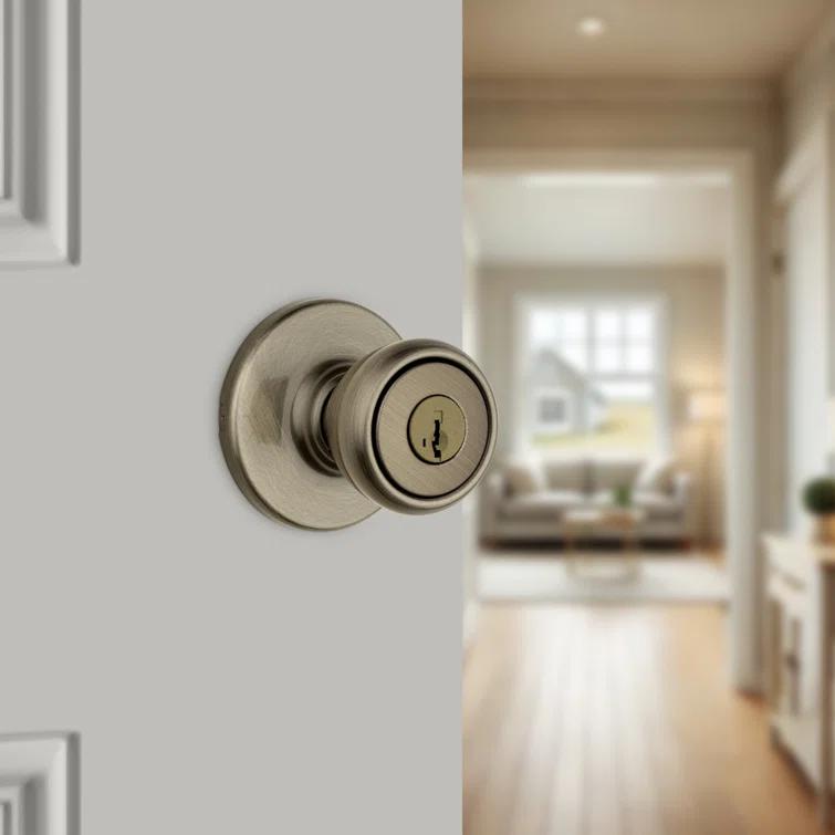 Tylo Keyed Entry Knob featuring SmartKey Security