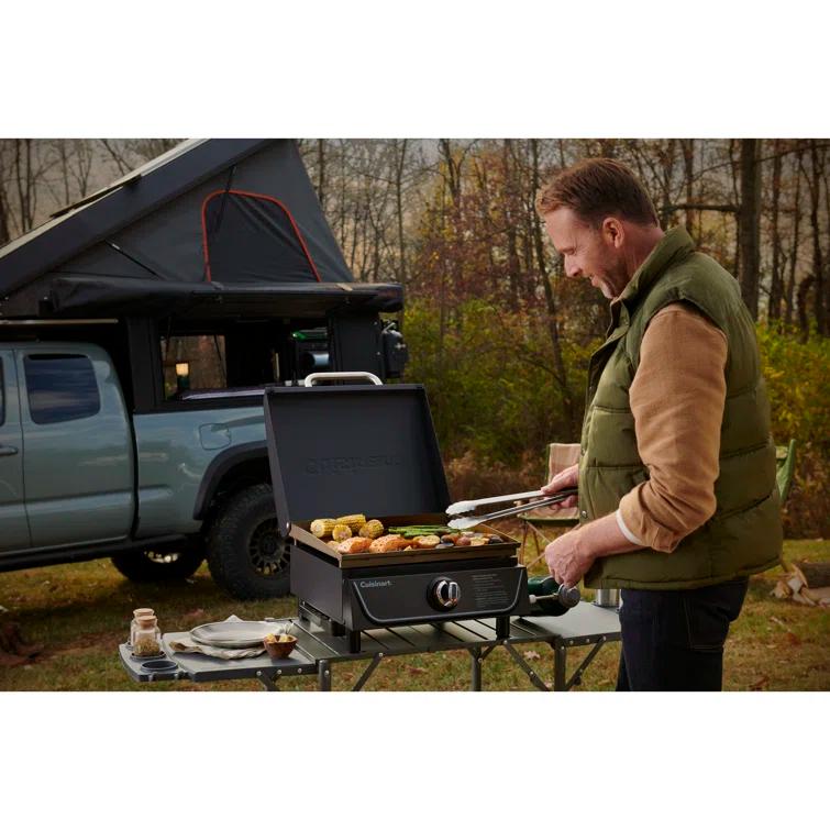 Cuisinart ® 17" Tabletop Gas Griddle with Hood