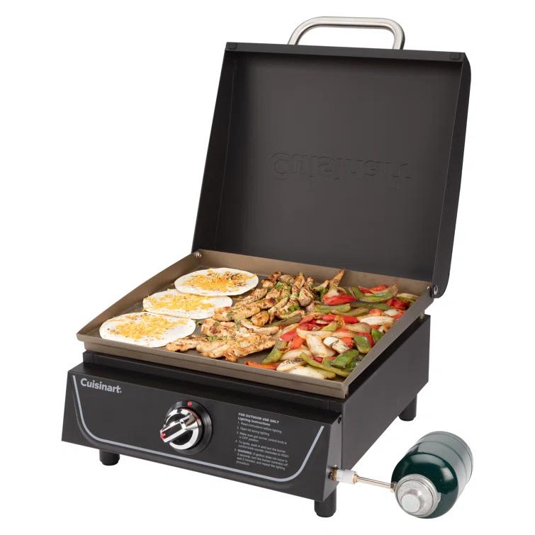 Cuisinart ® 17" Tabletop Gas Griddle with Hood