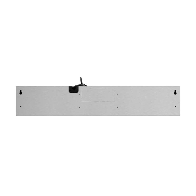 Streamline 30 In. T-3007-1-DL Savona Ductless Undermount 80 CFM Range Hood In Brushed Stainless Steel With Mesh Filters, Push Button Control, LED Light
