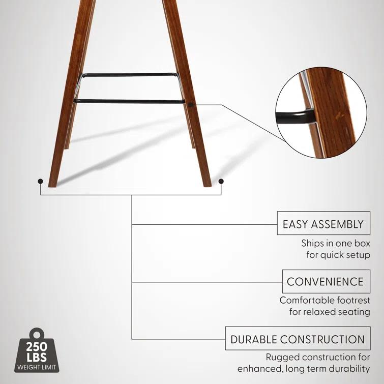 Payton Vegan Leather Bar & Counter Stool
