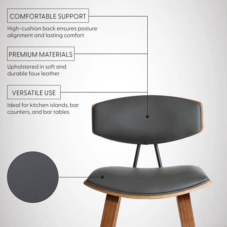 Payton Vegan Leather Bar & Counter Stool