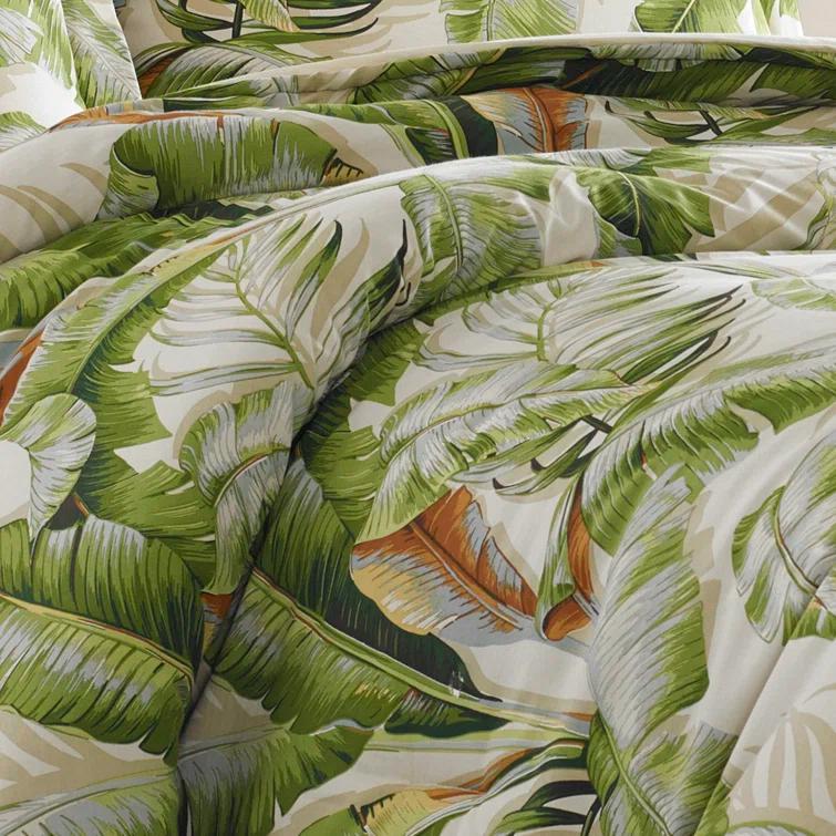 Tommy Bahama Home Tommy Bahama Palmiers Cotton Reversible 4 Piece Comforter Set