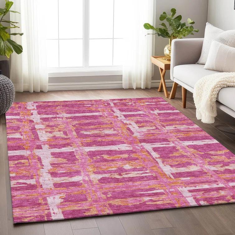 Premium Machine Washable Mayfield Blush Rug