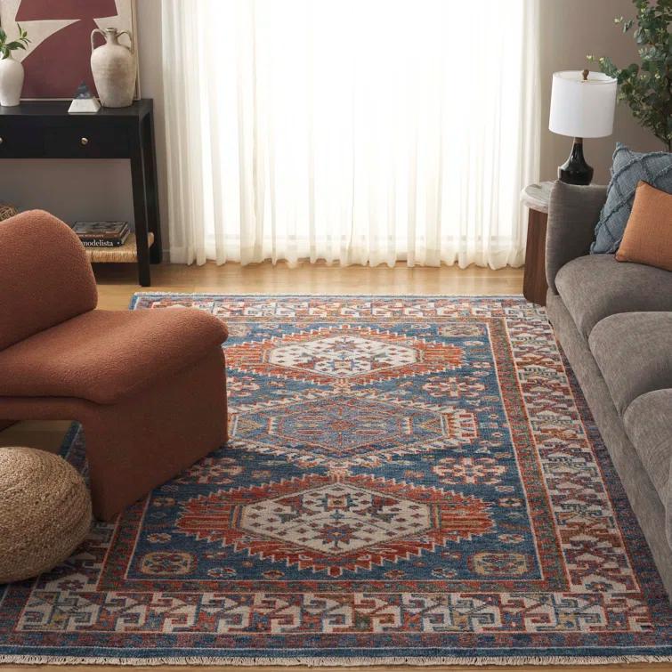 Safavieh Hand Knotted Wool Geometric Rug