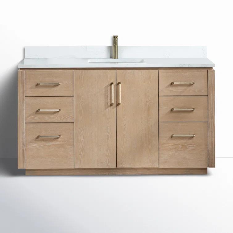 Cloverfield 60'' Single Bathroom Vanity