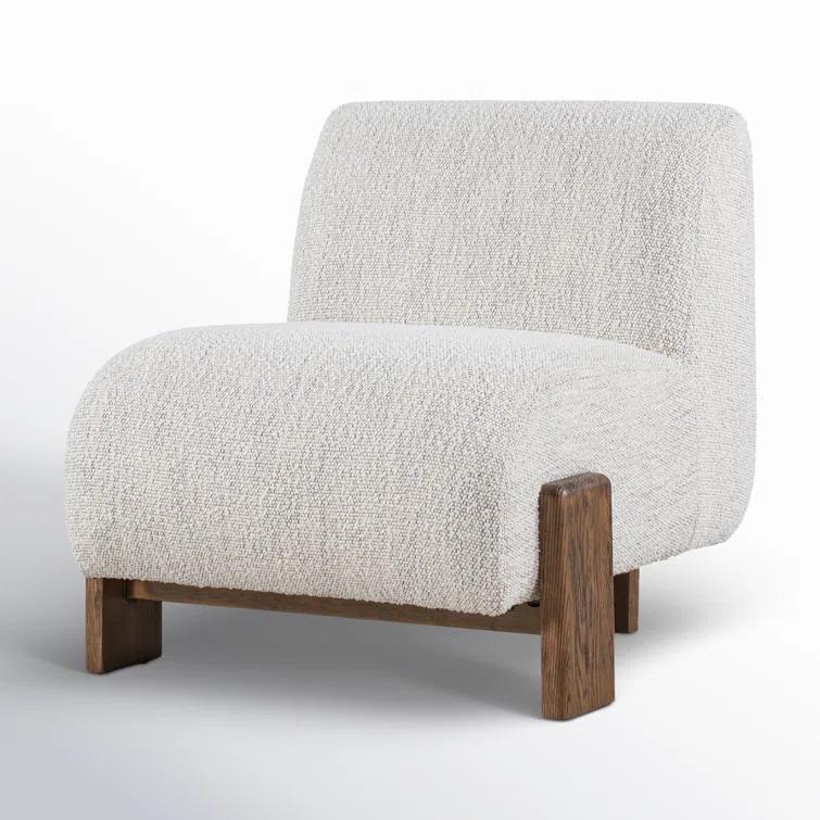 Classic Home Chelsea Upholstered Slipper Chair