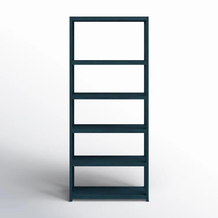 Butler Specialty Company Lark 5 Tier 30Wx75H Etagere Bookcase - Navy Blue