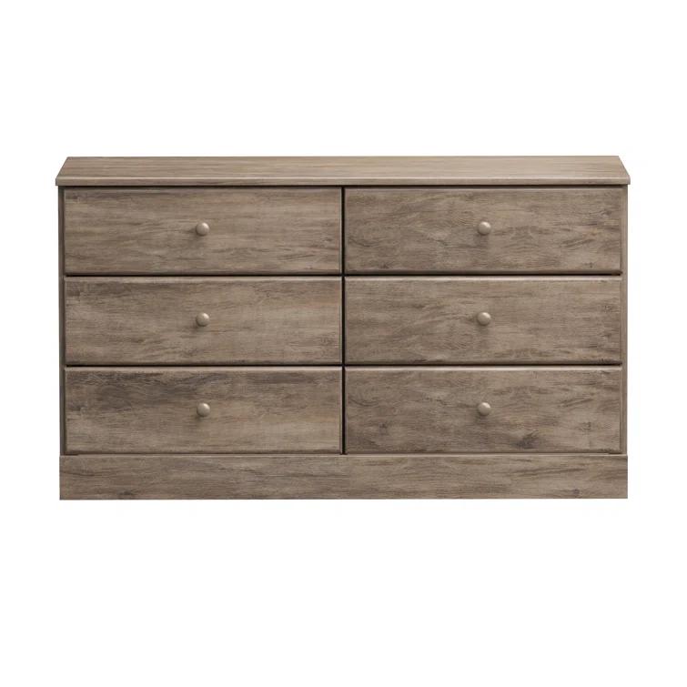 Mcclarrie Simplistic 6 Drawer 47.5" W Double Dresser