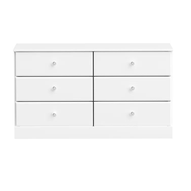 Mcclarrie Simplistic 6 Drawer 47.5" W Double Dresser