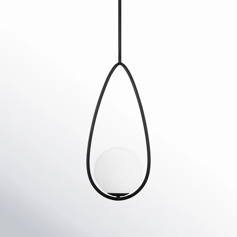 Galassia Pendant Light by AERIN - Black / 9.5"W