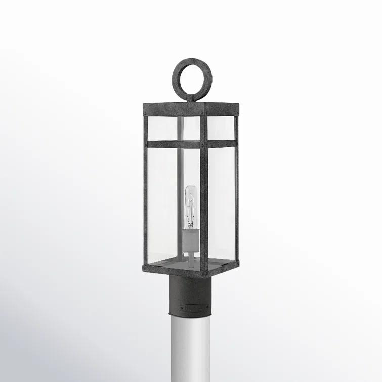 Hinkley Lighting - Porter - 1 Light Medium Outdoor Post or Pier Mount Lantern in