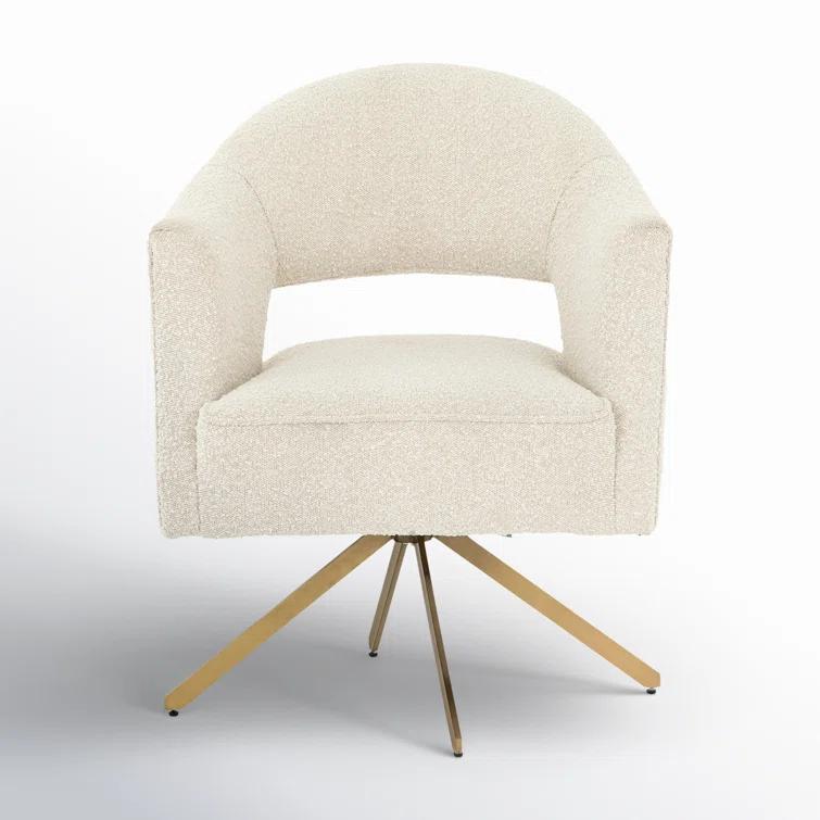 Amaris Office Chair - Natural Boucle