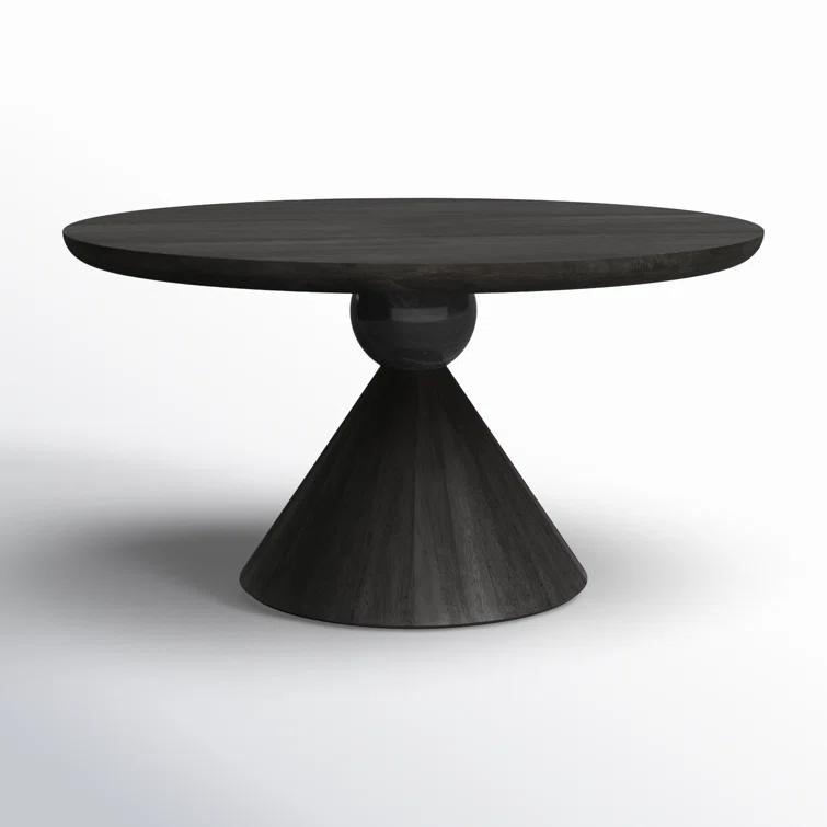 Bibianna Round Solid Wood Dining Table