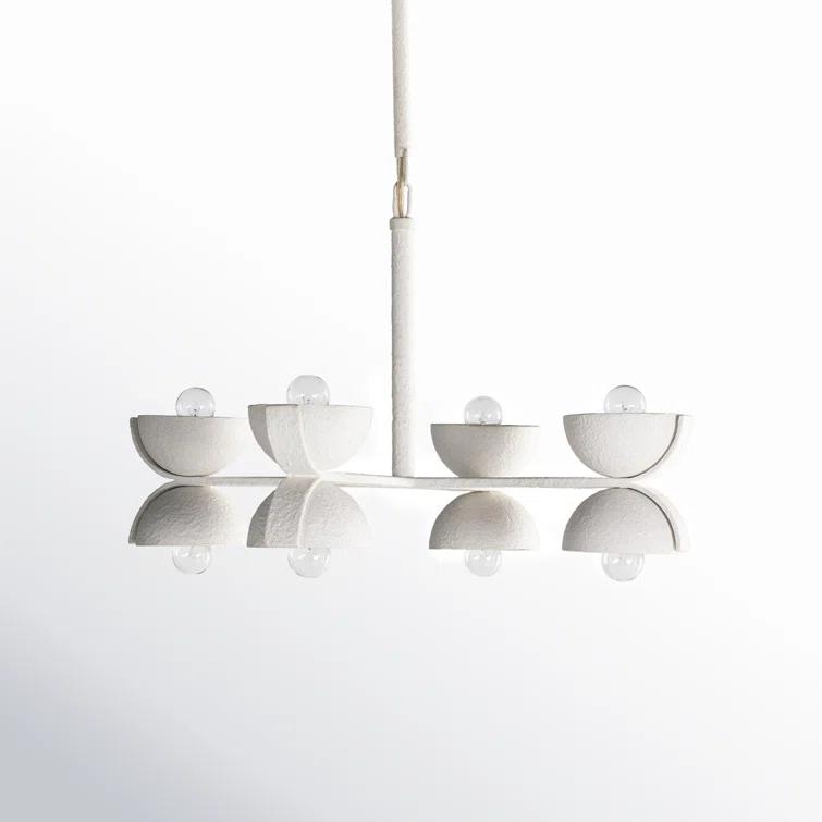 Ricardo Chandelier - White / 28"Dia