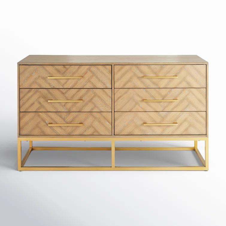 Sheldon 6 - Drawer Double Dresser