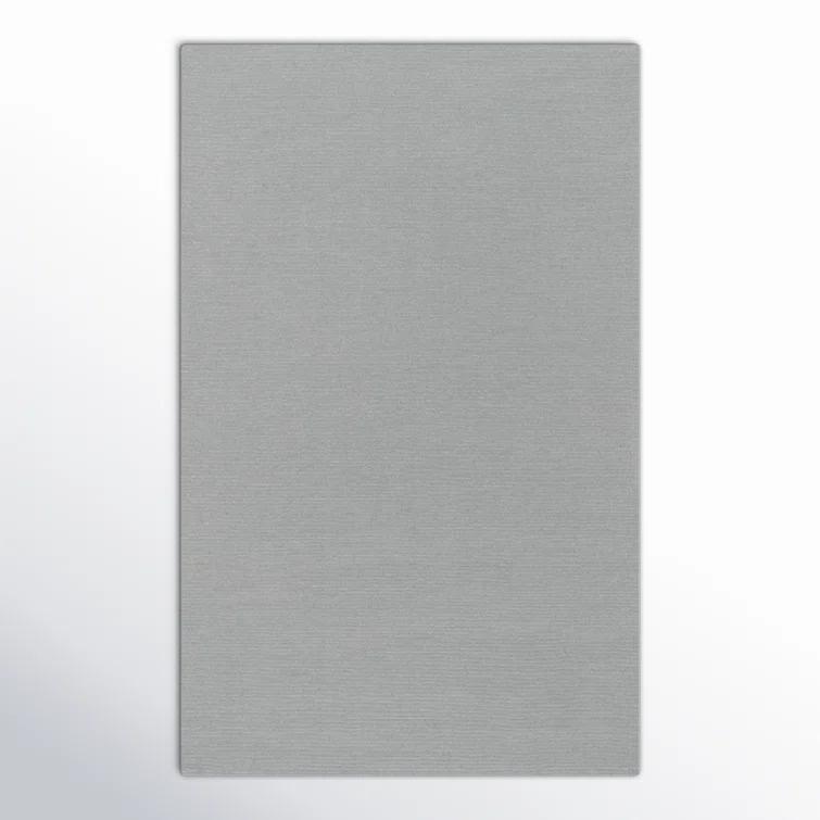Crowe Hand Loomed Performance Wool Gray Area Rug