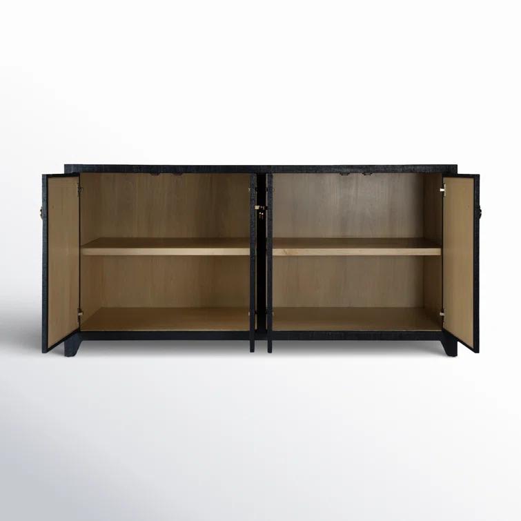 Cleo 70'' Wide Raffia Sideboard