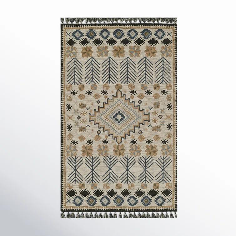 Momeni Tahoe Hand Tufted Wool Transitional Ivory Area Rug 2' X 3'