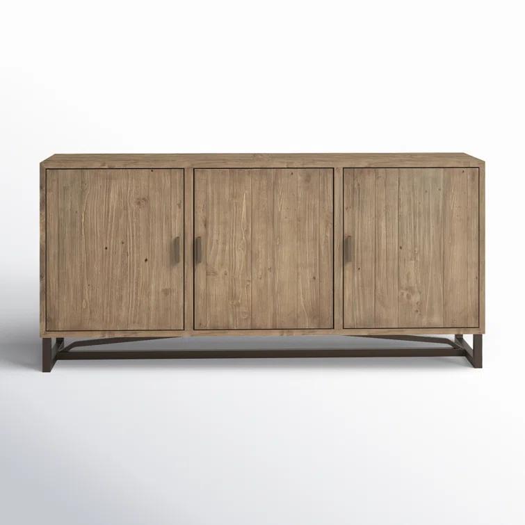 Lopez 68" Wide Pine Wood Sideboard