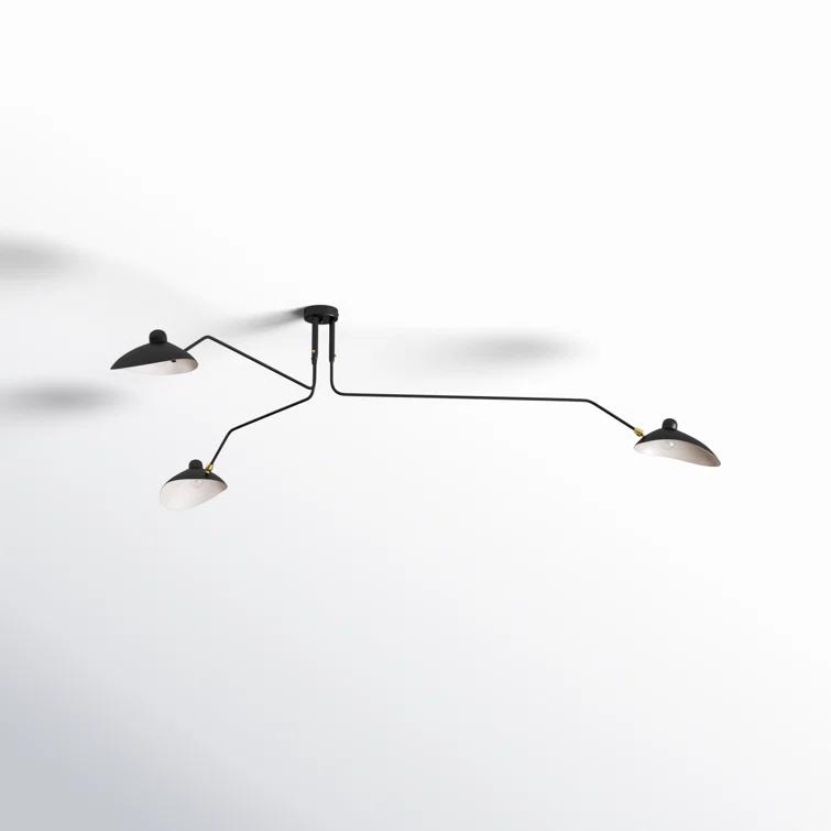 Davita 3 Light Metal Novelty Chandelier